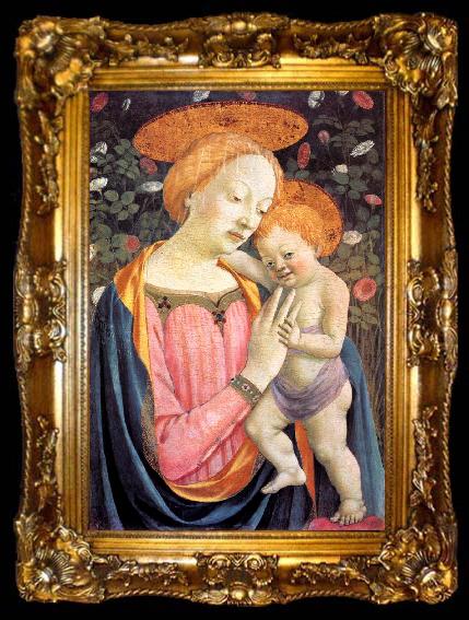 framed  DOMENICO VENEZIANO Madonna and Child dfgw, ta009-2